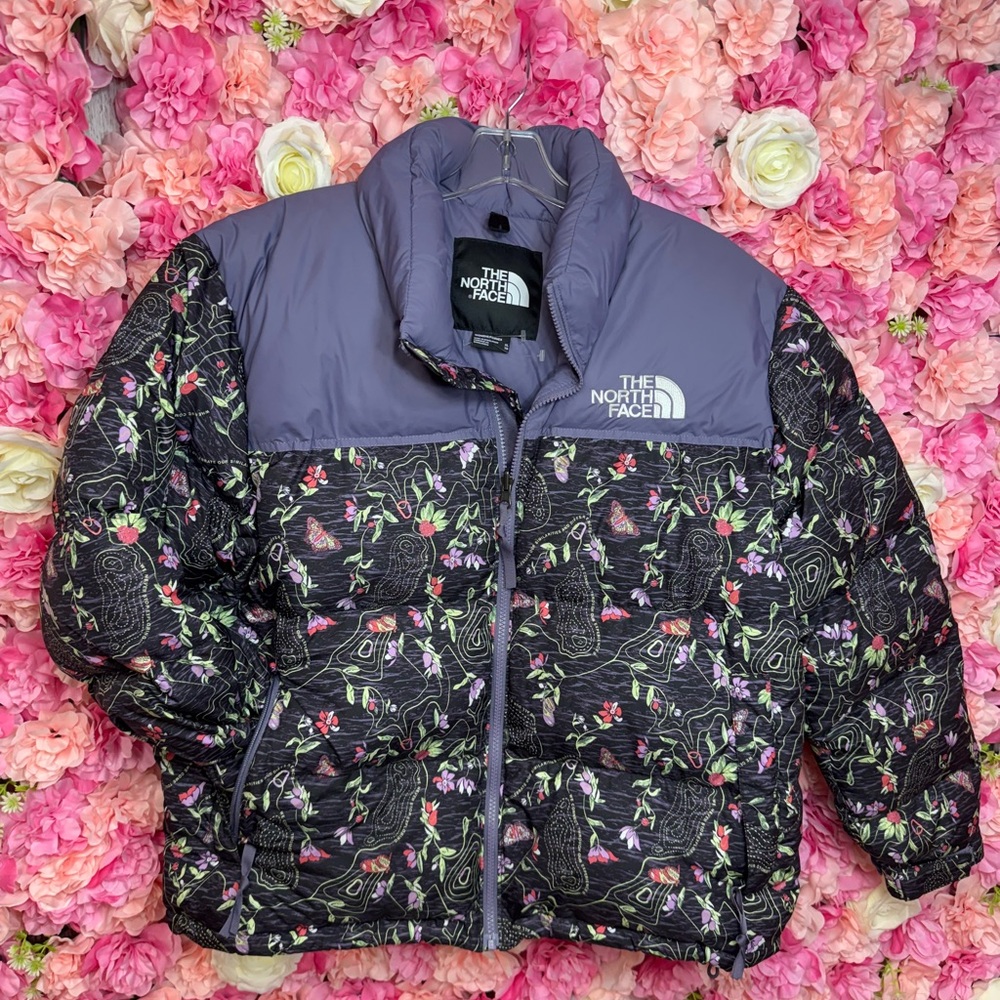 Women’s The North Face 1996 Retro Nuptse Purple Coat Size XL